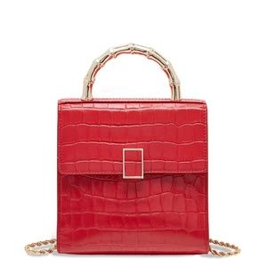 Loeffler Randall Red Tani Mini Square Cro